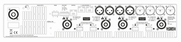 4CH AMP 4800W TOTAL WITH DSP